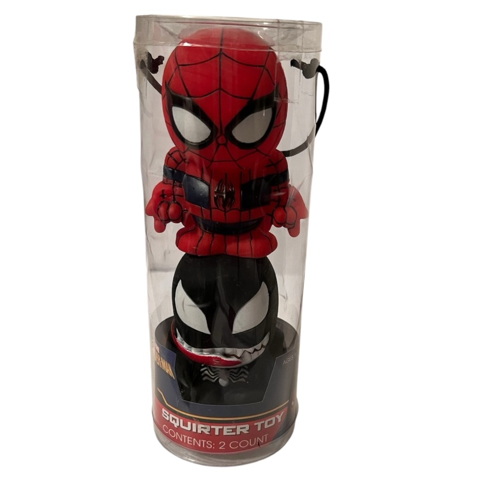 Marvel Spider Man and Venom Squirter Toys Ages 3+ New